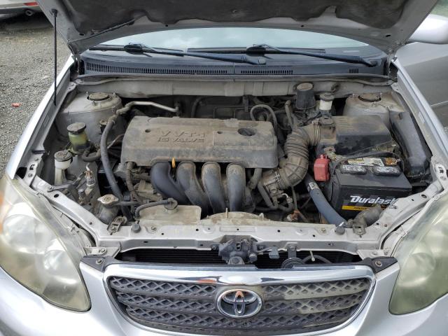 1NXBR32E27Z838067 - 2007 TOYOTA COROLLA CE SILVER photo 11