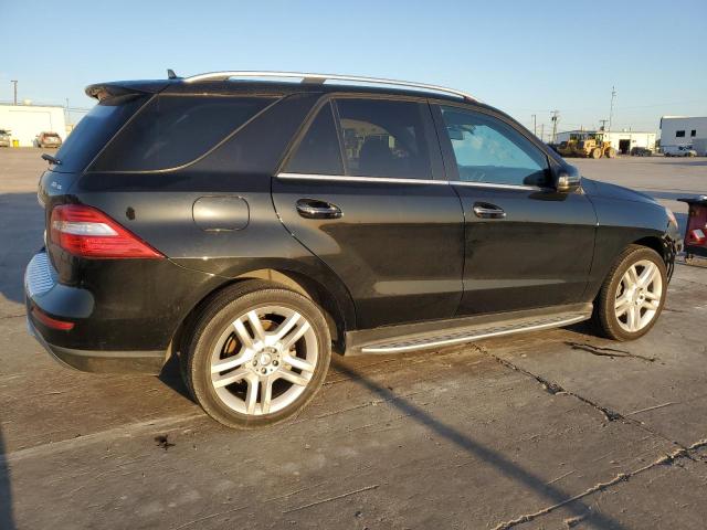 4JGDA5HB6EA427844 - 2014 MERCEDES-BENZ ML 350 4MATIC BLACK photo 3