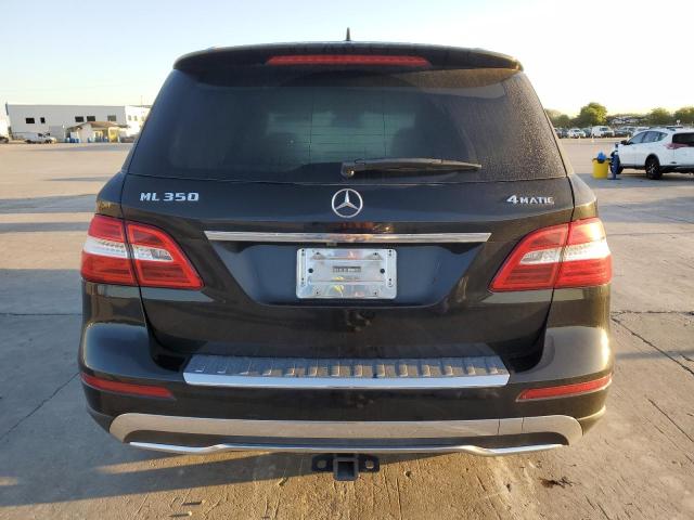 4JGDA5HB6EA427844 - 2014 MERCEDES-BENZ ML 350 4MATIC BLACK photo 6