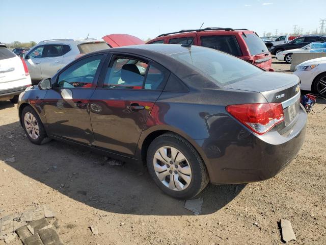 1G1PA5SH1E7350143 - 2014 CHEVROLET CRUZE LS GRAY photo 2