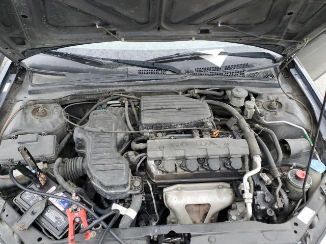 1HGEM21195L052280 - 2005 HONDA CIVIC DX VP BLACK photo 11