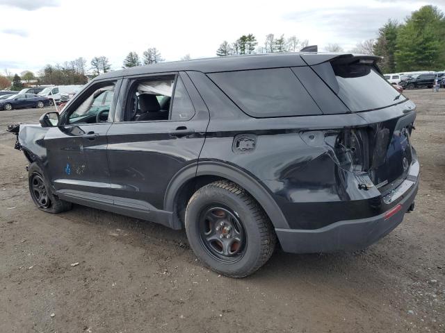 1FM5K8AB8LGC94687 - 2020 FORD EXPLORER POLICE INTERCEPTOR أسود صورة 2