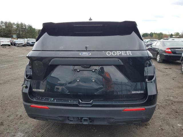 1FM5K8AB8LGC94687 - 2020 FORD EXPLORER POLICE INTERCEPTOR أسود صورة 6