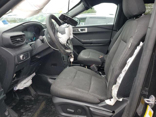 1FM5K8AB8LGC94687 - 2020 FORD EXPLORER POLICE INTERCEPTOR أسود صورة 7