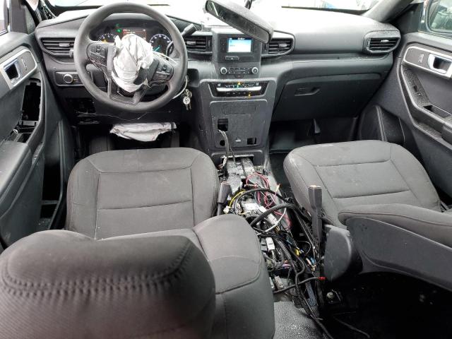 1FM5K8AB8LGC94687 - 2020 FORD EXPLORER POLICE INTERCEPTOR أسود صورة 8