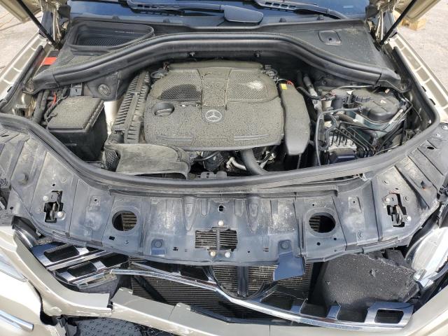 4JGDA5HB1CA078718 - 2012 MERCEDES-BENZ ML 350 4MATIC TAN photo 12