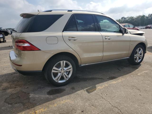 4JGDA5HB1CA078718 - 2012 MERCEDES-BENZ ML 350 4MATIC TAN photo 3