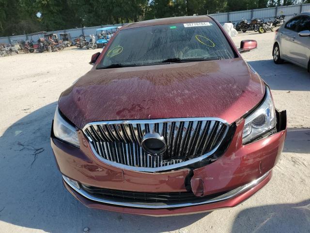 1G4G45G3XGF196113 - 2016 BUICK LACROSSE SPORT TOURING MAROON photo 5