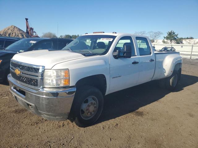 1GC4KZC82DF175239 - 2013 CHEVROLET SILVERADO K3500 WHITE photo 1