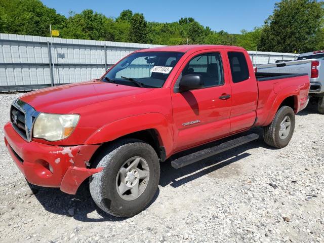 5TETU62N38Z538877 - 2008 TOYOTA TACOMA PRERUNNER ACCESS CAB RED photo 1