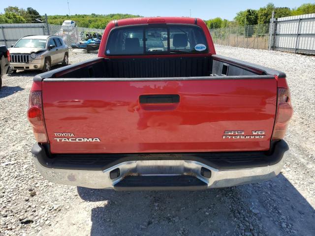 5TETU62N38Z538877 - 2008 TOYOTA TACOMA PRERUNNER ACCESS CAB RED photo 6