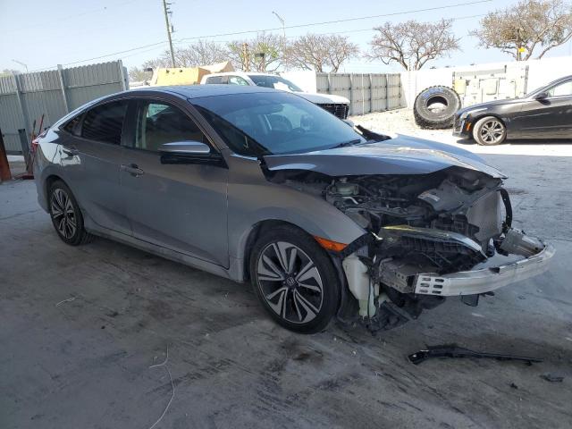 19XFC1F7XHE025101 - 2017 HONDA CIVIC EXL ვერცხლისფერი ფოტო 4