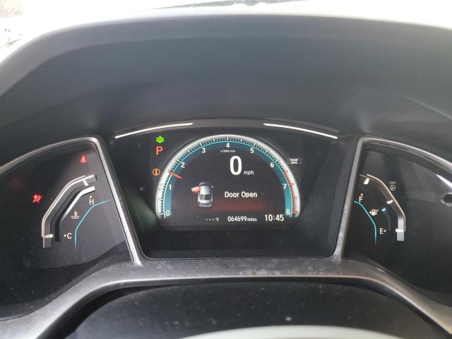 19XFC1F7XHE025101 - 2017 HONDA CIVIC EXL ვერცხლისფერი ფოტო 9