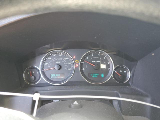 1J8HG48K87C653673 - 2007 JEEP COMMANDER 银色 照片 9