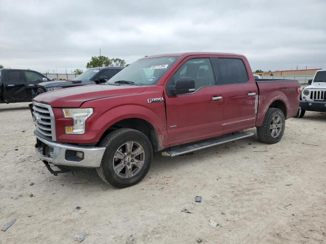 1FTEW1EPXGFC56847 - 2016 FORD F150 SUPERCREW RED photo 1