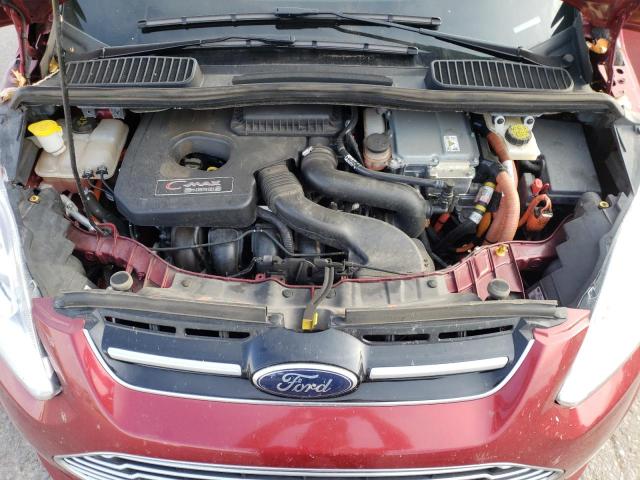 1FADP5CU2GL113343 - 2016 FORD C-MAX PREMIUM SEL RED photo 11