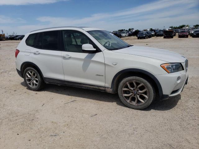 5UXWX7C59E0E75192 - 2014 BMW X3 XDRIVE35I WHITE photo 4