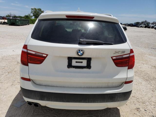 5UXWX7C59E0E75192 - 2014 BMW X3 XDRIVE35I WHITE photo 6