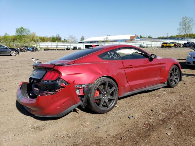 1FA6P8SJ3L5501746 - 2020 FORD MUSTANG SHELBY GT500 RED photo 3