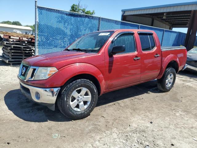 1N6AD0ER9AC415914 - 2010 NISSAN FRONTIER CREW CAB SE RED photo 1