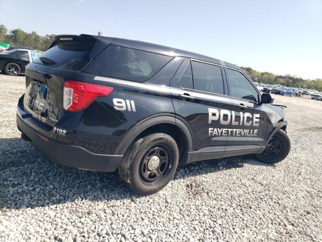 1FM5K8AB6MGA65104 - 2021 FORD EXPLORER POLICE INTERCEPTOR 黑色 照片 3