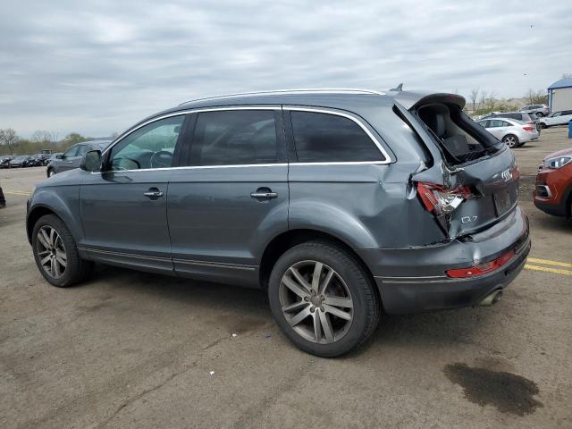 WA1LMAFE0ED004828 - 2014 AUDI Q7 PREMIUM PLUS GRAY photo 2