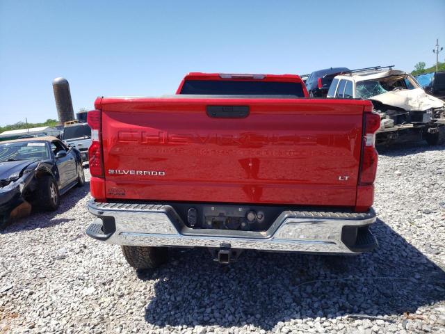 1GCRYDED2KZ230236 - 2019 CHEVROLET SILVERADO K1500 LT RED photo 6