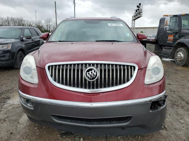 5GAER13758J208280 - 2008 BUICK ENCLAVE CX RED photo 5