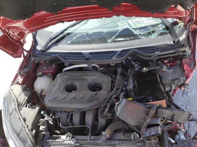 MAJ6P1UL3JC236552 - 2018 FORD ECOSPORT SE BURGUNDY photo 7