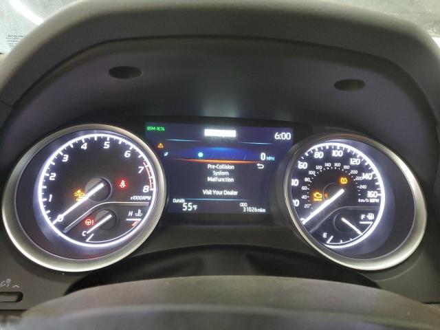 4T1F11BK4MU025540 - 2021 TOYOTA CAMRY XLE BLACK photo 9