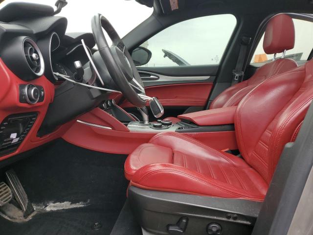 ZASPAKBNXK7C51920 - 2019 ALFA ROMEO STELVIO TI GRAY photo 7