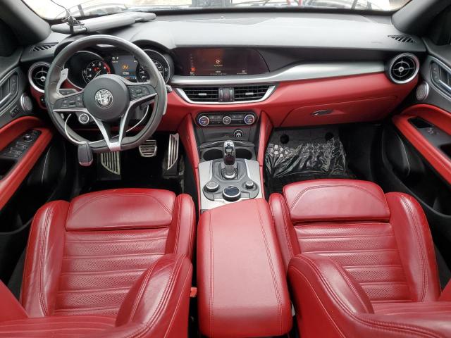 ZASPAKBNXK7C51920 - 2019 ALFA ROMEO STELVIO TI GRAY photo 8