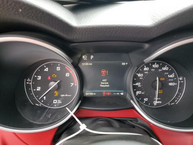 ZASPAKBNXK7C51920 - 2019 ALFA ROMEO STELVIO TI GRAY photo 9