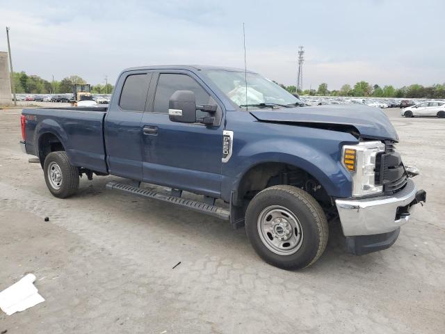 1FT7X2B69KEG10248 - 2019 FORD F250 SUPER DUTY BLUE photo 4