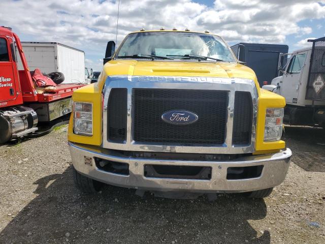 1FDWX6DC8GDA03384 - 2016 FORD F650 SUPER DUTY YELLOW photo 5