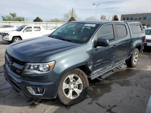 1GCPTDE13J1178236 - 2018 CHEVROLET COLORADO Z71 CHARCOAL photo 1