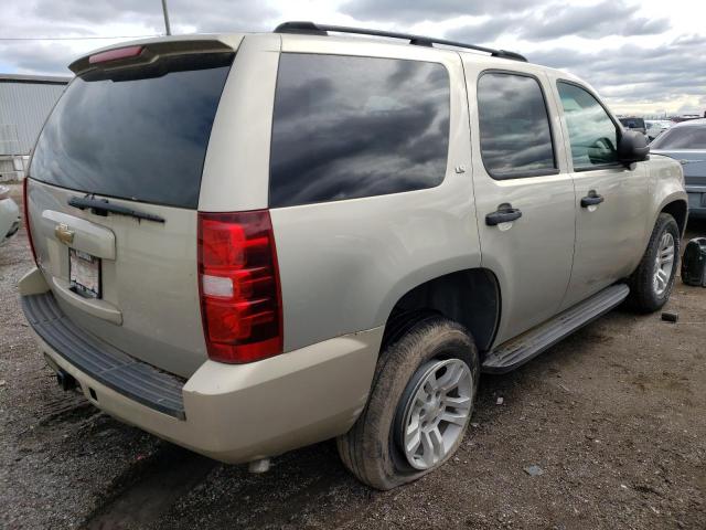 1GNFK13047J136035 - 2007 CHEVROLET TAHOE K1500 BEIGE photo 3