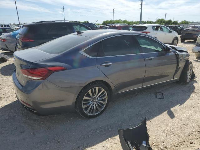 KMHGN4JF1HU173410 - 2017 GENESIS G80 ULTIMATE GRAY photo 3