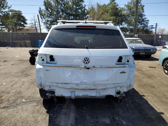 1V2RR2CAXKC583500 - 2019 VOLKSWAGEN ATLAS SEL WHITE photo 6