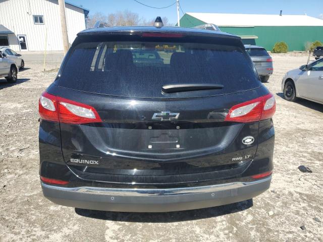 2GNAXSEV4J6125034 - 2018 CHEVROLET EQUINOX LT BLACK photo 6