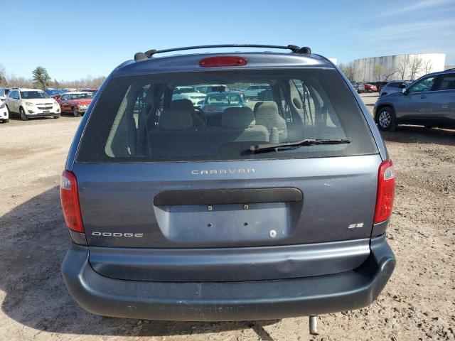 1B4GP25B12B699806 - 2002 DODGE CARAVAN SE BLUE photo 6