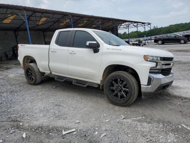 1GCRYDED1LZ109697 - 2020 CHEVROLET silverado K1500 LT WHITE photo 4