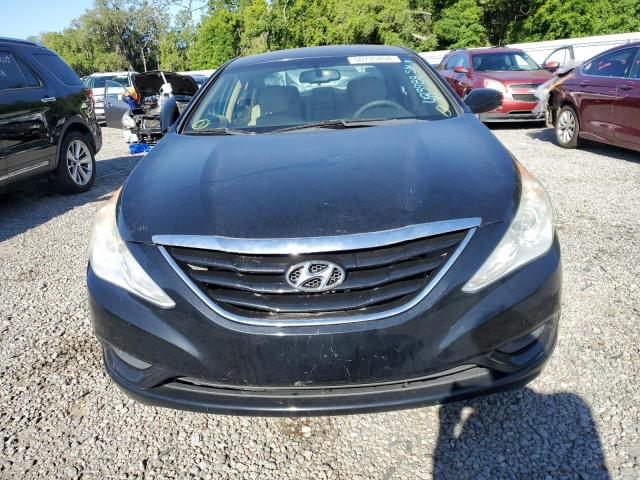 5NPEB4AC1CH483988 - 2012 HYUNDAI SONATA GLS BLACK photo 5