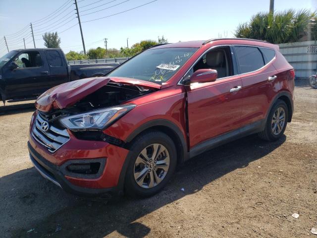 5XYZU3LBXDG110631 - 2013 HYUNDAI SANTA FE S BURGUNDY photo 1