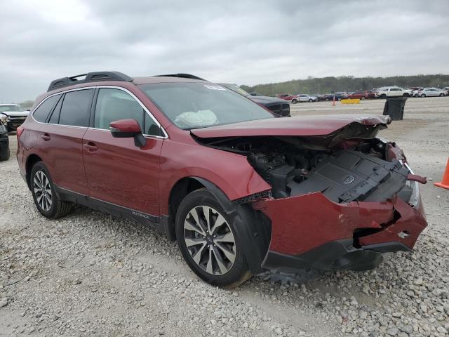 4S4BSENC0H3370776 - 2017 SUBARU OUTBACK 3.6R LIMITED RED photo 4