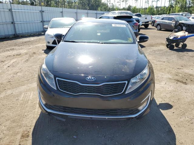 KNAGM4AD6D5061502 - 2013 KIA OPTIMA HYBRID BLACK photo 5