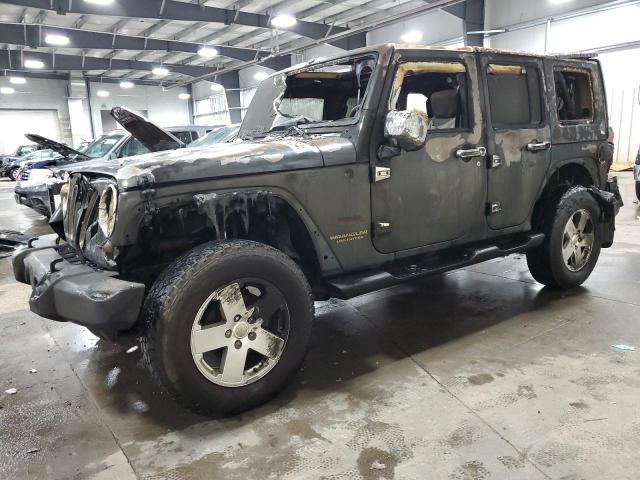 1J8GA59147L216682 - 2007 JEEP WRANGLER SAHARA BURN photo 1