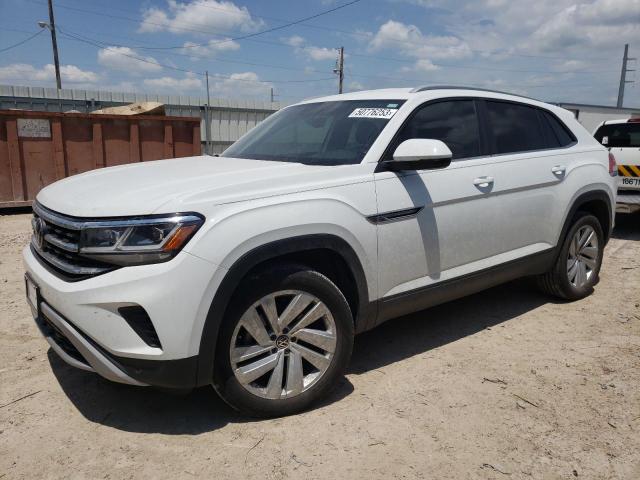 1V21E2CA3LC221079 - 2020 VOLKSWAGEN ATLAS CROS SE Белый фото 1