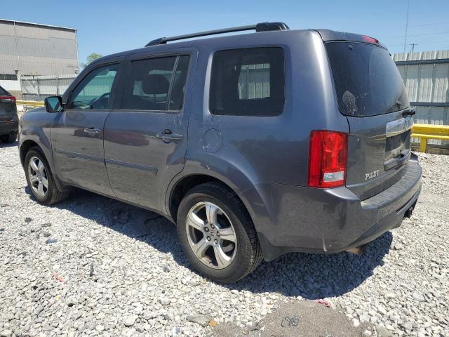 5FNYF4H52EB024270 - 2014 HONDA PILOT EXL GRAY photo 2