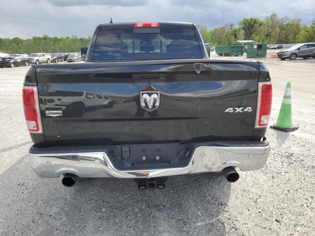 1C6RR7NM6JS255539 - 2018 RAM 1500 LARAMIE BLACK photo 6